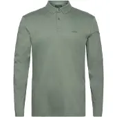 BOSS Pirol 10272555 Green Langermet Poloskjorte