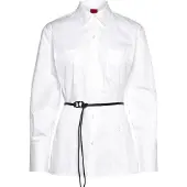 HUGO Everlee 10272124 01 Langermet Bluse