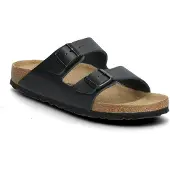Birkenstock Arizona Natural Leather Smale Sandaler