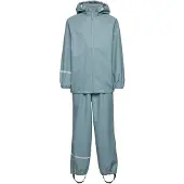 CeLaVi Regntøy m. Seler - Resirkulert PU - Røyk Blue - - 70 - Regntøy