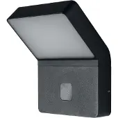 Osram LED-sensor-utendørs vegglampe ENDURA STYLE WIDE mørkegrå