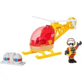 BRIO World Redningshelikopter 33797 - - OneSize - Tog