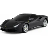 Rastar Fjernkontroll Bil - 1:24 Ferrari 488 Gtb - Mat Svart - - OneSize - Bil