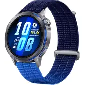 Huawei Watch GT Runner 2 - Aerospace-grade titanium alloy - sportsur med stropp - AirDry woven - håndleddstørrelse: 120-190 mm - display 1.32" - Bl...