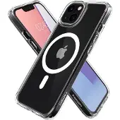 Spigen Ultra Hybrid Mag-etui med MagSafe for iPhone 13 mini - Hvit