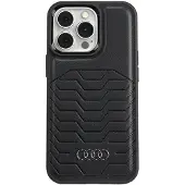 Audi syntetisk lærveske med MagSafe for iPhone 13 Pro Max - svart