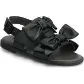 Angulus Sandaler - Svart m. Løkker - - 36 - Sandals