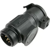As Schwabe 60469 tilhengeradapter [13-polet plugg - 7-polet plugg] plast