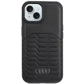 Audi Synthetic Leather Iphone 151413 6.1 Autpupcmip15gtd3bk Telefondeksel