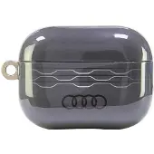 Audi IML-etui til AirPods Pro 2 med geometrisk mønster – grå