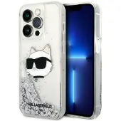 Karl Lagerfeld KLHCP14XLNHCS iPhone 14 Pro Max 6,7" sølv/sølv hardcase Glitter Choupette Head