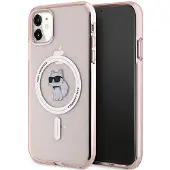 Karl Lagerfeld IML Choupette MagSafe-etui for iPhone 11 / Xr - rosa