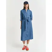 Gant 4503376 Kjole Med Lange Ermer