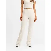 Drop of Mindfulness Butter Soft Flare Tights Hvit