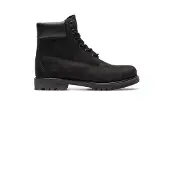 Timberland for woman. TB18658A0011 Leather boots 6 Inch black (38 W), Flat, Laces, Casual