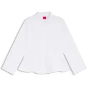 HUGO Embrella 10258602 Red Langermet Bluse