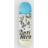 Antihero Raney Liberdad 9" Skateboard Deck hvit