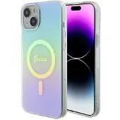 GUESS GUHMP15MHITSQ iPhone 15 Plus 6,7" turkis/turkis hardcase IML Iridescent MagSafe