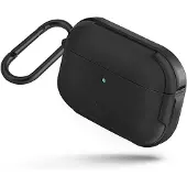 Uniq Apple AirPods Pro Valencia øretelefondeksel svart Antimikrobiell
