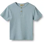Wheat T-Shirt Lumi Calm Blue (122 / 7 år)