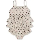 Konges Sløjd Manuca Frill Badedrakt Cherry Motif (86 / 1,5 år)