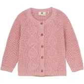 En fant Cardigan Knit Bridal Rose (116 / 6 år)