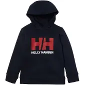 Helly Hansen K HH Logo Hoodie Navy (98 /3 år)