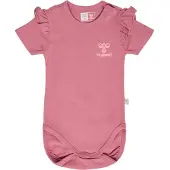Hummel Talya Ruffle Body S/S Mesa Rose (92 / 2 år)