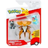 Pokémon BATTLE FIGURE 3 PK POOCHYENA/TOTODILE/KABU
