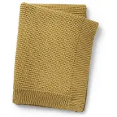 Elodie details Gold Wool Knitted Blanket Ull Teppe (Onesize)