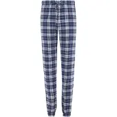 SALTO Comfy Flanell Bukse Blå Rutet (98/104)