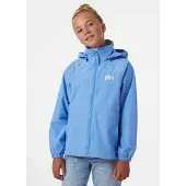 Helly Hansen Jr Celeste Rain Jacket Skagen Blue (140 / 10 år)