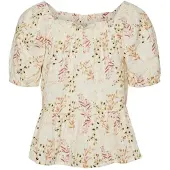 Vero moda Glow Natali Topp Pebble Glow (164 /14 år)