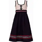 SALTO Oline Flower Festdrakt Jente u/bluse Offwhite/Rose (152 / 12 år)