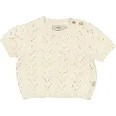Wheat Knit Top Shiloh Cloud Melange Baby (74 / 9 mnd)