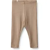 Wheat Rib Leggings Maddy Soft Brown (92 / 2 år)