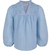 Vilje & Ve Lillian Bluse Blue (170 / 15-16 år)
