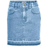 Vero moda Hailey Skjørt Light Blue Denim (164 /14 år)