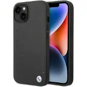 BMW Bmhmp14msllbk Iphone 14 Plus15 Plus 6.7 Signature Imprint Telefondeksel
