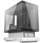 Darkflash F1 PC-kabinett (hvit) + 6 ARGB-vifter