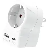 Skross Europe to US USB AC20PD