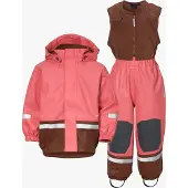 Didriksons Boardman Kids Regnsett Peach Rose (100 / 3-4 år)