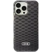 Audi IML-søm mønster MagSafe iPhone 16 Pro Max 6,9" svart/svart hardcase AU-IMLMIP16PM-Q5/D3-BK