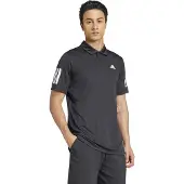 Adidas Club 3 Stripes Kortermet Poloskjorte