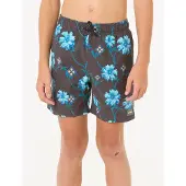 Rip Curl Surf Revival Floral Volley Kids Boardshorts svart