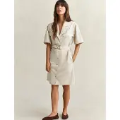 Gant 4503488 Kort Ermet Kort Kjole