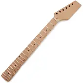 Gear4Music Elektrisk gitarhals Røkt lønn
