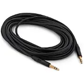 Gear4Music 635 mm TRS-jack - 635 mm TRS-jack Pro-kabel 10m