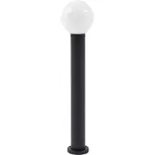 LINDBY veilampe Dangan, svart/hvit, høyde 90 cm, glass