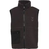 Hummel Fleecevest - Teddy - hmlJR Martini - Chocolate Kake - - 12 år (152) - Fleecejakke
